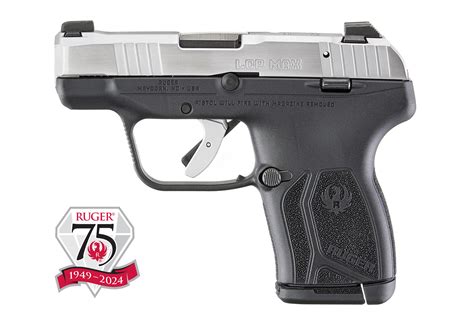 special edition stainless steel gun box|Ruger LCP Max 75th Anniversary Special Edition .